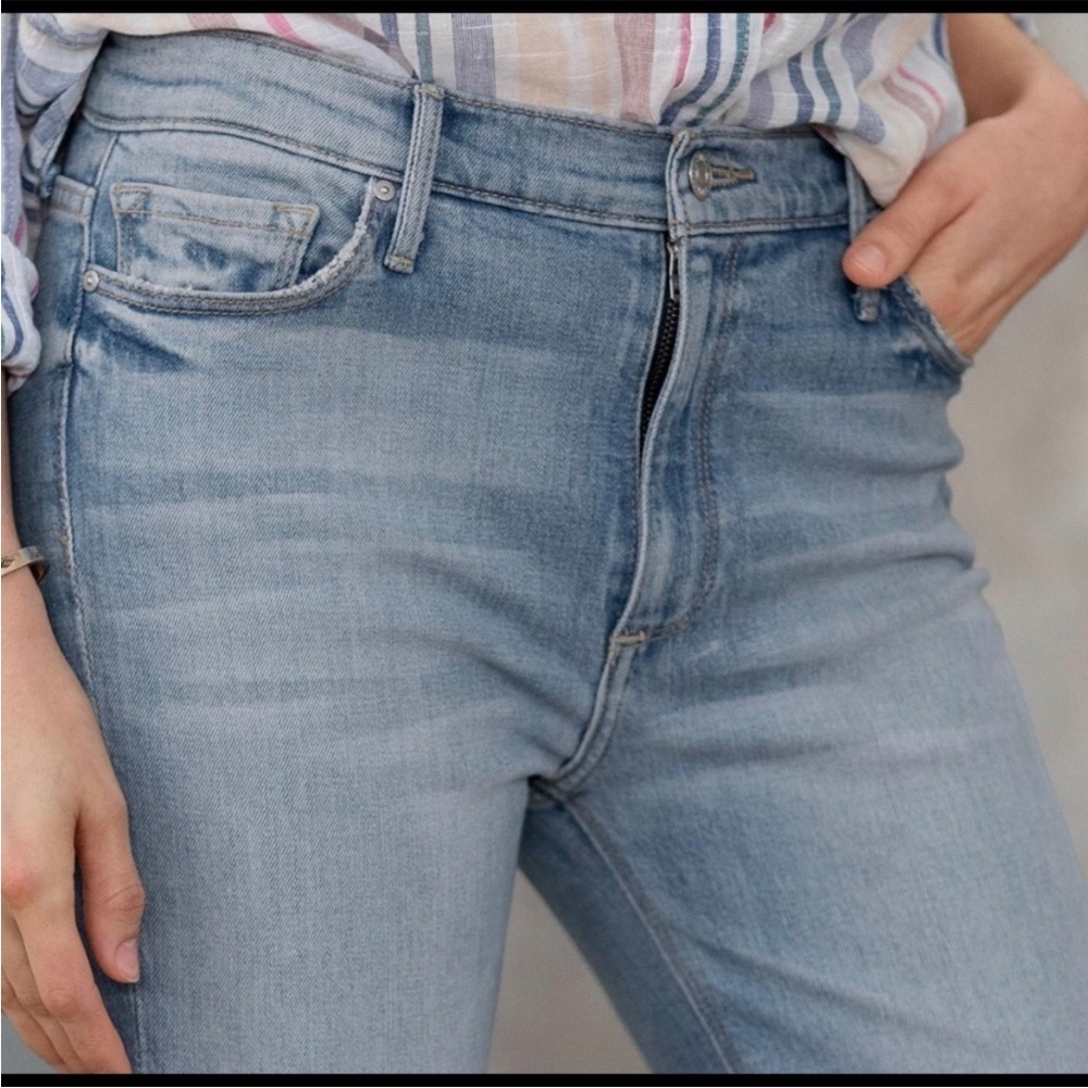 Sundance Los Angeles Denim Light Blue Straight Leg Jeans, NWT, 32 - Picture 7 of 9